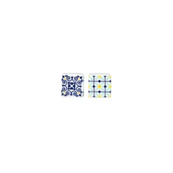 Karaca Gwen Blue 24-teiliges Frühstückssets und Servierschalen für 6 Personen Blau01 New