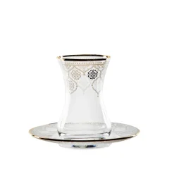 Karaca Hailey Glas-Set,49-teilig Gold Best