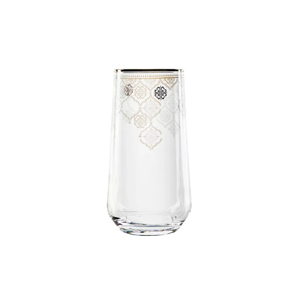 Karaca Hailey Glas-Set,49-teilig Gold Best