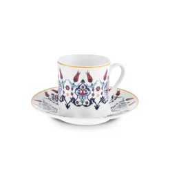 Karaca Haliç Tassen-Set für 6 Personen, 80 ml Multıfarben Hot