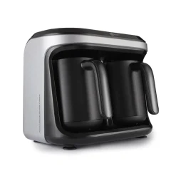 Karaca Hatir Hüps Duet Türkische Kaffeemaschine, Grau, 1400W Sılber Discount