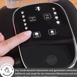 Karaca Hatır Aqua Wassertank Automatische Türkische Kaffeemaschine Rose Gold New