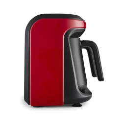 Karaca Hatır Hüps Duet Kaffeemaschine für türkischen Kaffee mit Milch Rot, 1400W Kırschrot Outlet