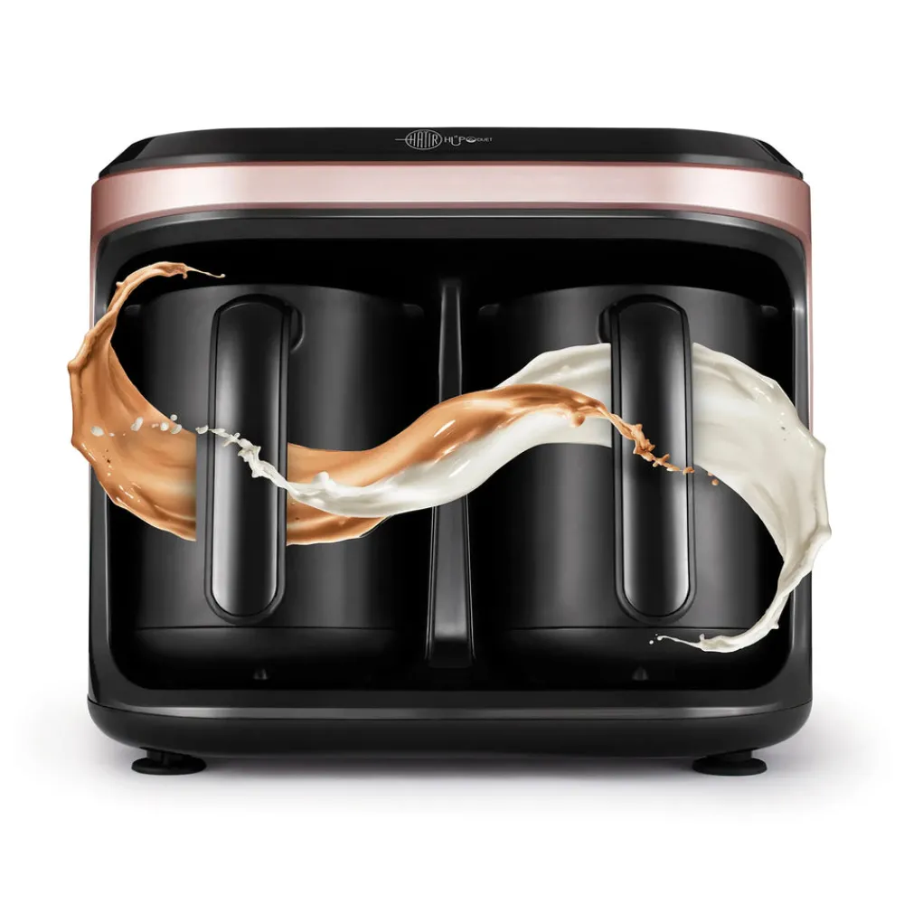 Karaca Hatır Hups Duet Türkische Kaffeemaschine ,1400W Rosegold Best