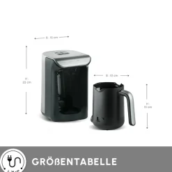 Karaca Hatır Kaffeemaschine mit Röstfunktion Space Gray Space Grau Sale