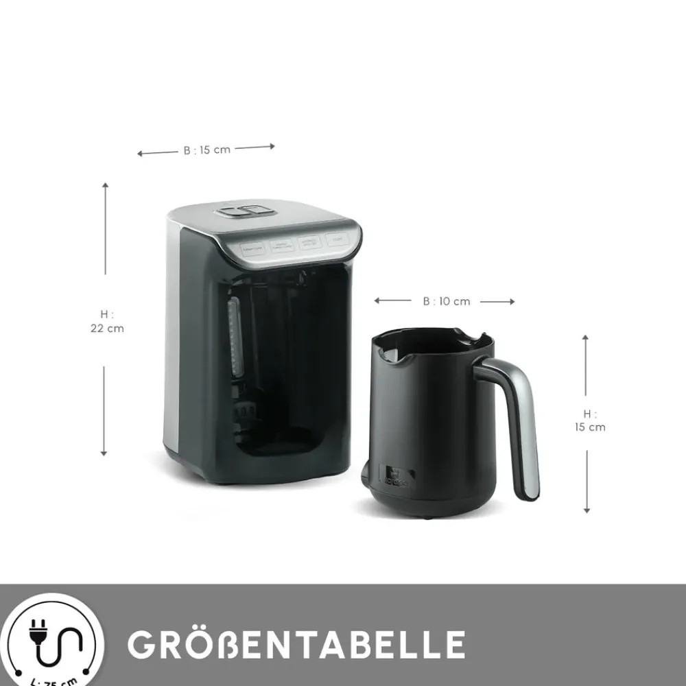 Karaca Hatır Kaffeemaschine mit Röstfunktion Space Gray Space Grau Sale
