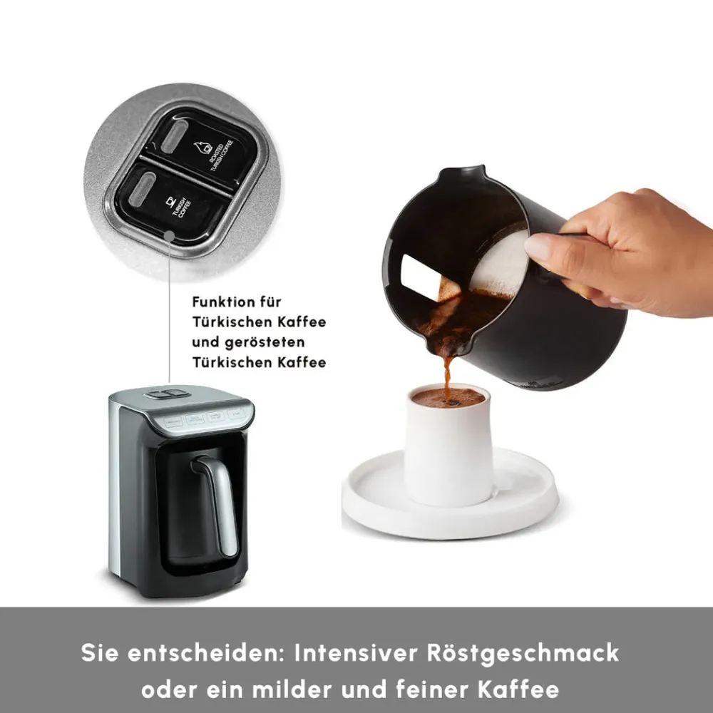 Karaca Hatır Kaffeemaschine mit Röstfunktion Space Gray Space Grau Sale