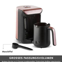 Karaca Hatır Kaffeemaschine mit Röstfunktion Rosenbeere Rosebeere Clearance