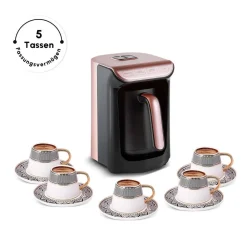 Karaca Hatır Kaffeemaschine mit Röstfunktion Rosenbeere Rosebeere Clearance