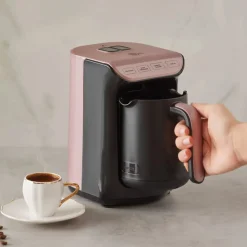 Karaca Hatır Kaffeemaschine mit Röstfunktion Rosenbeere Rosebeere Clearance