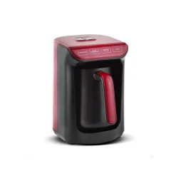 Karaca Hatır Kaffeemaschine mit Röstfunktion Rot, 535W Kırschrot Sale