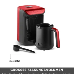 Karaca Hatır Koz Milky Türkische Kaffeemaschine Red Online