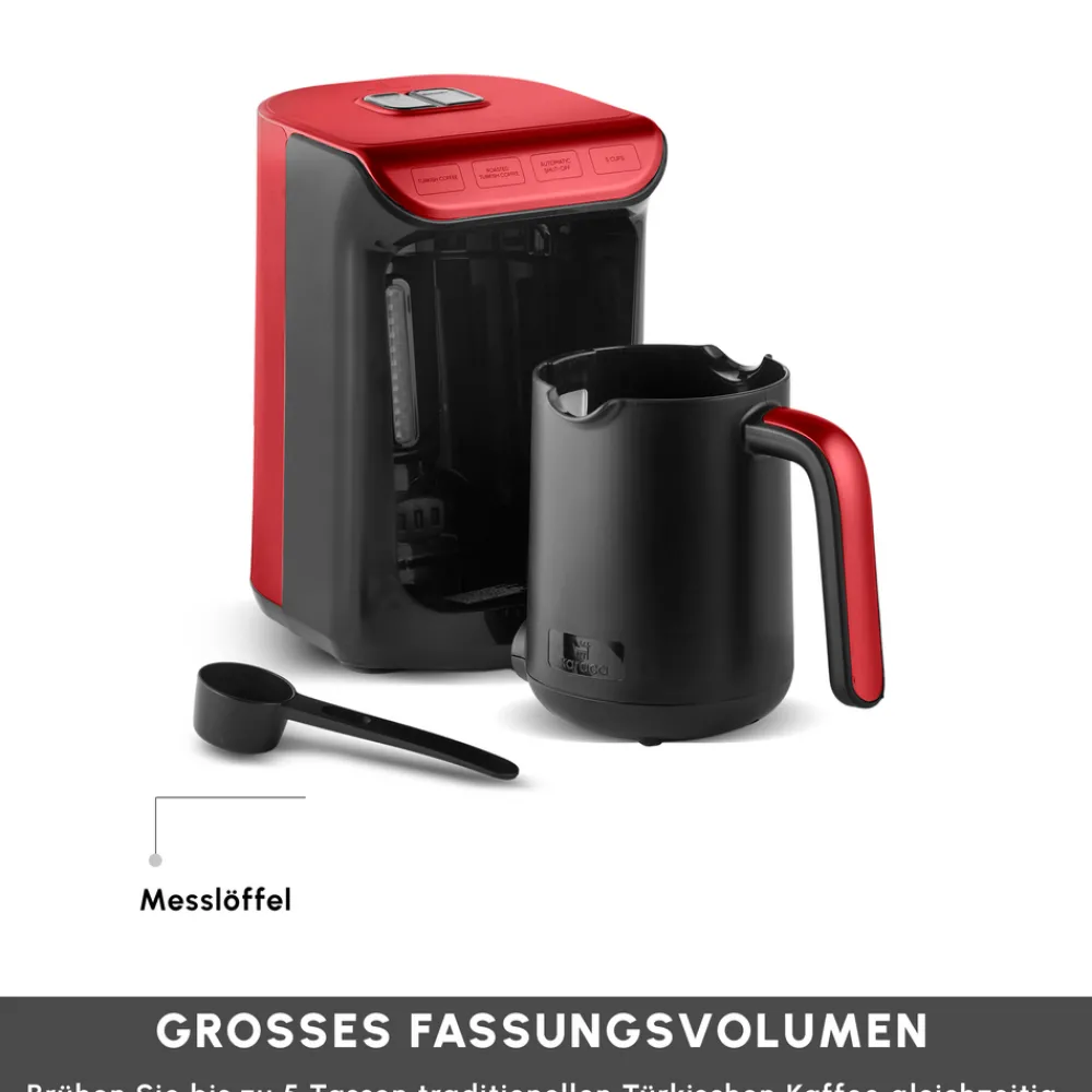 Karaca Hatır Koz Milky Türkische Kaffeemaschine Red Online