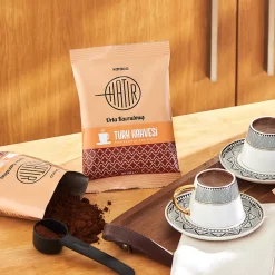 Karaca Hatır Mittlerer Gerösteter Türkischer Kaffee mit Viel Schaum 100 g Braun Best