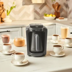 Karaca Hatır Neo Türkische Kaffeemaschine mit Milchzubereitung – Space Grey Clearance