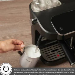 Karaca Hatır Perfetto Espresso und Türkischer Kaffee Maschine INOX Online