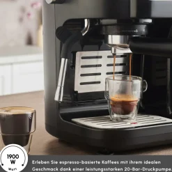 Karaca Hatır Perfetto Espresso und Türkischer Kaffee Maschine INOX Online