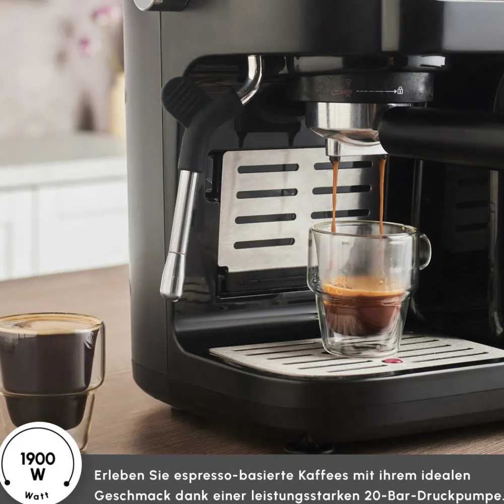 Karaca Hatır Perfetto Espresso und Türkischer Kaffee Maschine INOX Online