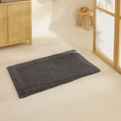 Karaca Helen Badematte, 50x80 cm, Anthrazit Outlet