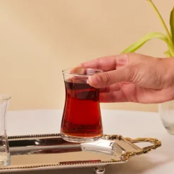 Karaca Heybeli Tee-Set, 6 Teilig Klar Outlet