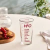 Karaca H2O Rotes Erfrischungsgetränkglas, 570 Ml Discount