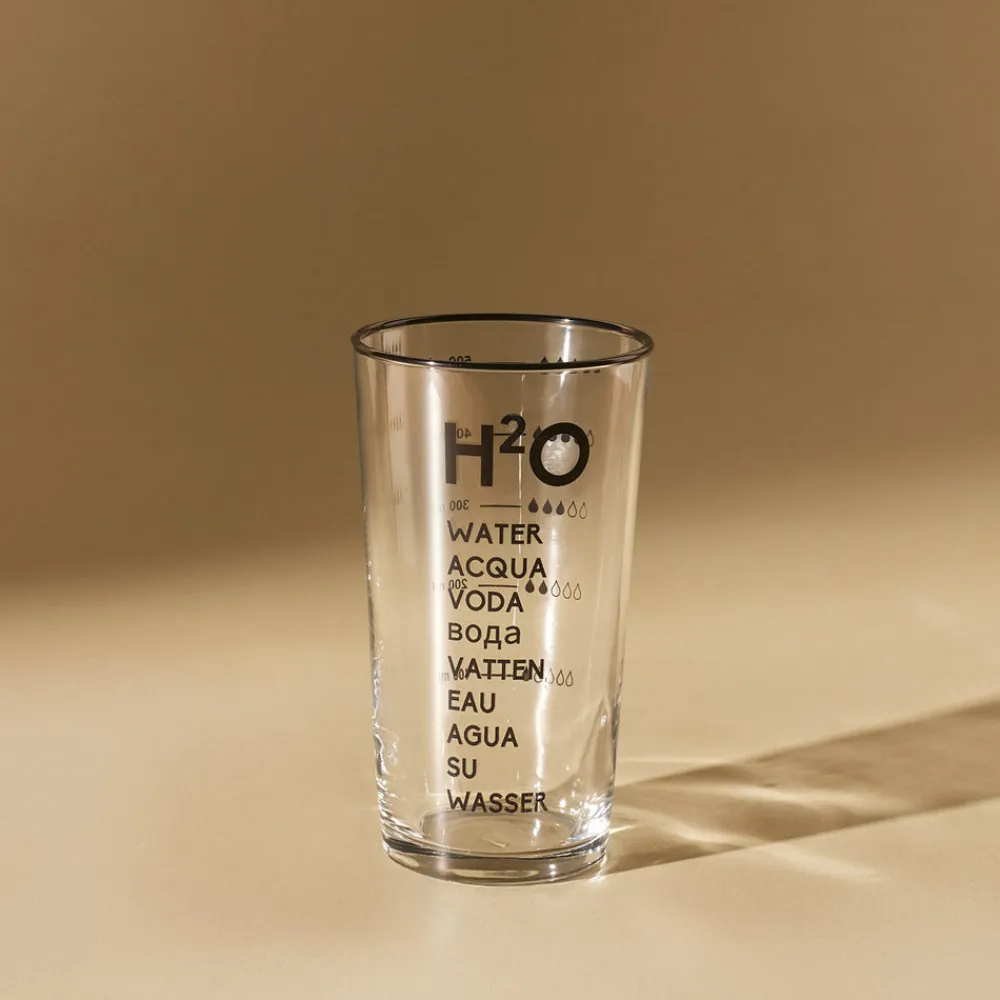Karaca H2O Schwarzes Erfrischungsgetränkglas, 570 Ml Clearance