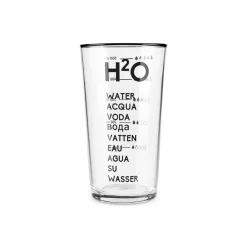 Karaca H2O Schwarzes Erfrischungsgetränkglas, 570 Ml Clearance