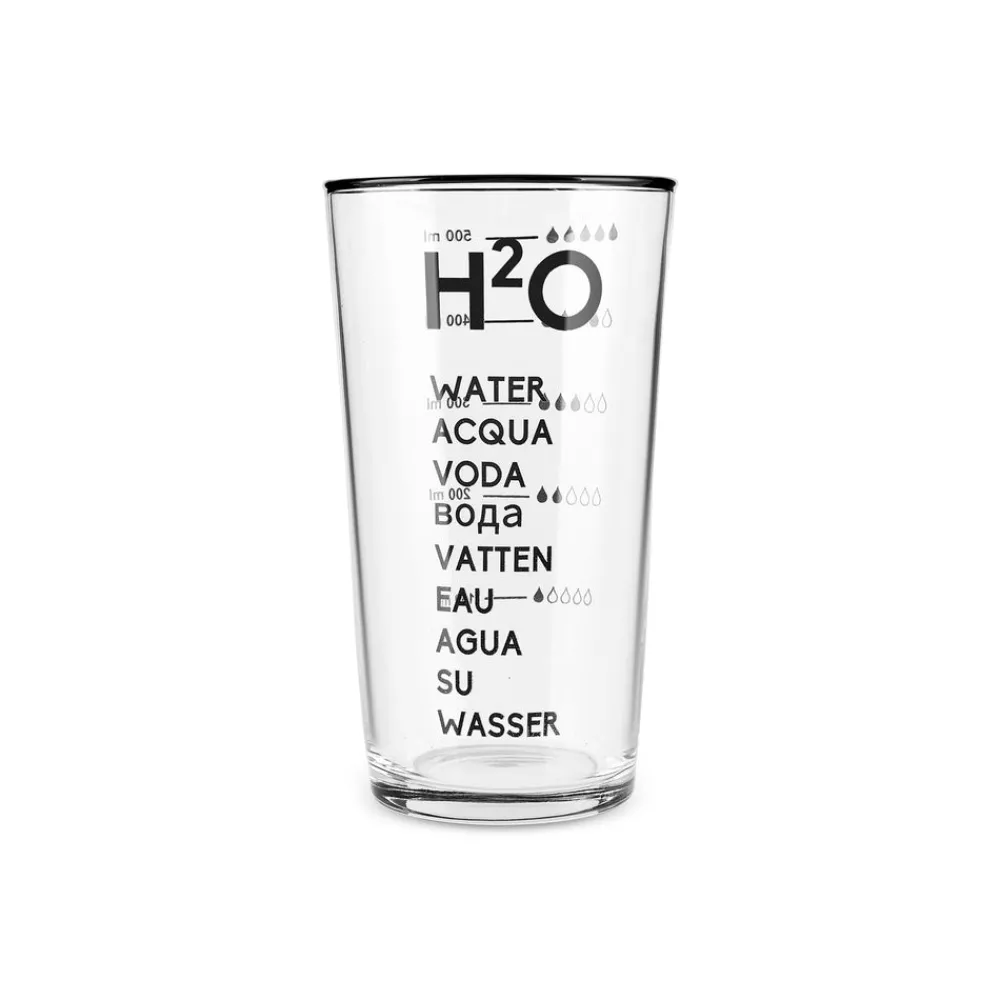 Karaca H2O Schwarzes Erfrischungsgetränkglas, 570 Ml Clearance
