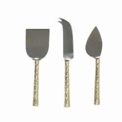 Karaca Home Alura Käseservice-Set, 3 Teilig Gold Clearance