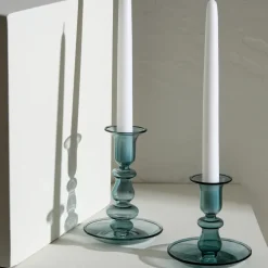 Karaca Home Alyce Glas-Teelichthalter Grün 10x10 cm Sale