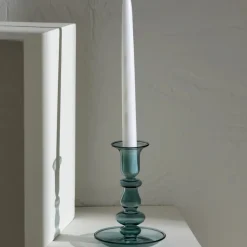 Karaca Home Alyce Glas-Teelichthalter Grün 13x10 cm Best