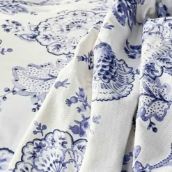 Karaca Home Amar Blau 100% Baumwolle Double Pique Set Grün01 Best