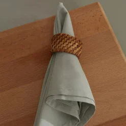 Karaca Home Belle Pflegeleichte 2er Set Stoffservietten Salbei Adaçayı