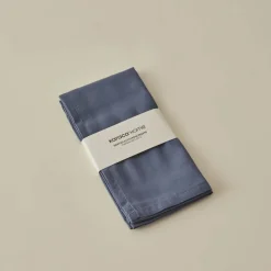 Karaca Home Belle Pflegeleichte 2er Set Stoffservietten Indigo Indıgo Clearance