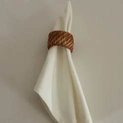 Karaca Home Belle Saum 2-teiliges Stoffserviette Ecru Ekru Outlet