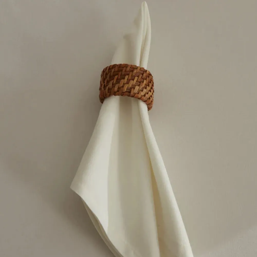 Karaca Home Belle Saum 2-teiliges Stoffserviette Ecru Ekru Outlet