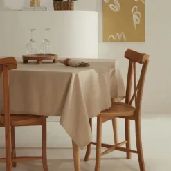 Karaca Home Belle Saum Tischdecke Beige Bej Best