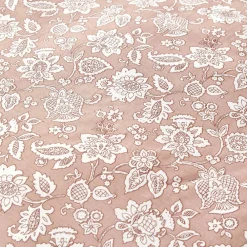 Karaca Home Celerina Rosa 100% Baumwolle Einzel Bettbezug Set Rosa01 Sale