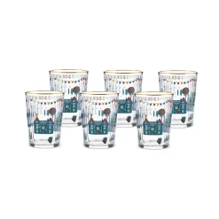 Karaca Home Chick 500 ml 6-Teiliges Getränkeglas-Set Multıfarben