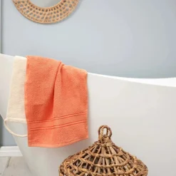 Karaca Home Daily Soft Hellrosa 100% Baumwolle Handtuch 30x50 cm Somon