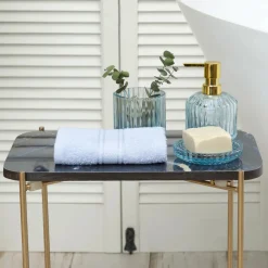 Karaca Home Daily Soft Ice Blue 100% Baumwolle Handtuch 30x50 cm Eısblau Best