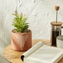 Karaca Home Einfacher Topf Kunstpflanze 23 cm Discount