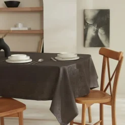 Karaca Home Elizabeth Tischdecke Anthrazit, 140 x 200 cm Antrasit Hot