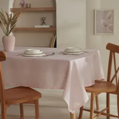 Karaca Home Elizabeth Tischdecke Puderrosa, 140 x 200 cm Pudra