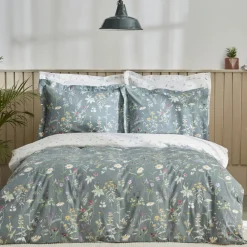 Karaca Home Evergreen Einzelbettbezug Set, Grün Grün01 Sale