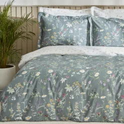 Karaca Home Evergreen Einzelbettbezug Set, Grün Grün01 Sale