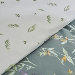 Karaca Home Evergreen Einzelbettbezug Set, Grün Grün01 Sale