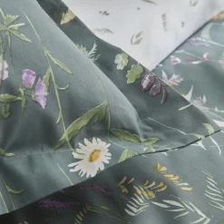 Karaca Home Evergreen Einzelbettbezug Set, Grün Grün01 Sale