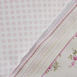 Karaca Home Glen Baumwolle Einzel Bettdeckenbezug Set Rosa Rosa01 Outlet