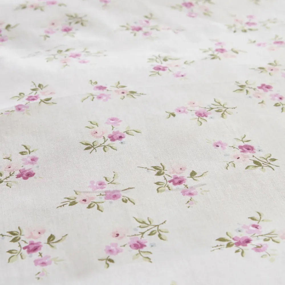 Karaca Home Glen Doppel Bettbezug Set, 100% Baumwolle, Rosa Rosa01 New